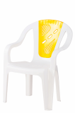 Household _ Plastic Chair _ Large Two Colors Armchair